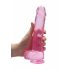 REALROCK - durchsichtiger realistischer Dildo - pink (22cm) 