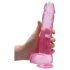 REALROCK - durchsichtiger realistischer Dildo - pink (22cm) 