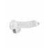 REALROCK - transparenter, realistischer Dildo - kristallklar (15cm) 