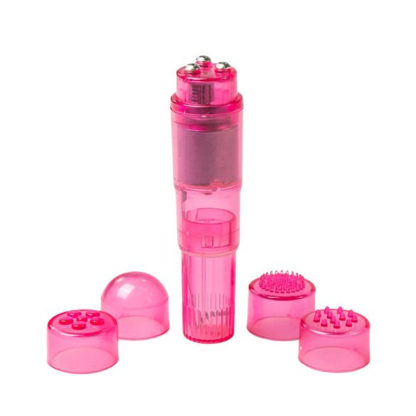 Easytoys Pocket Rocket - Vibrator-Set - Pink (5-teilig) 