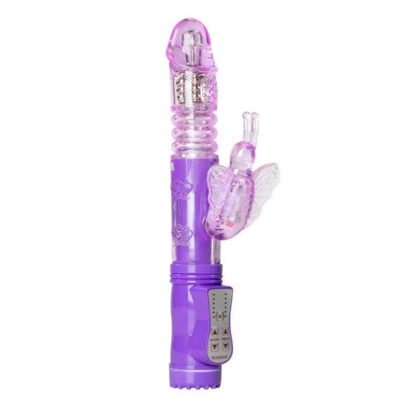 Easytoys - rotierend-stoßend, Butterfly-Klitorisarm-Vibrator (lila) 