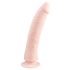 Easytoys - Saugnapf 100% Silikon Dildo (21cm) - Naturfarben 