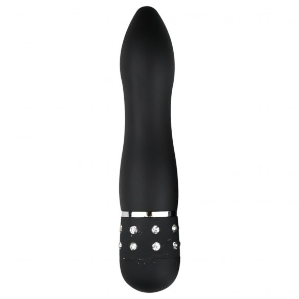 Easytoys Diamond Curved - Mini Stab Vibrator (schwarz) 