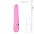 Easytoys Diamant - gedrehter Stab Vibrator (pink) 