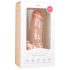 Easytoys - haftender Dildo mit Hoden (17,5cm) - Naturfarbe 