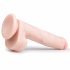 Easytoys - Saugnapf Dildo mit Hoden, groß (26,5cm) - Naturfarben 