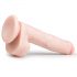 Easytoys - Saugnapf Dildo mit Hoden, groß (26,5cm) - Naturfarben 