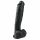 Easytoys - Saugnapfbasiertes, Hoden großes Dildo (26,5 cm) - schwarz 