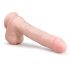 Easytoys - Saugnapf, Hoden großer Dildo (29,5cm) - natürlich 