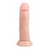 Easytoys - Saugnapfbasis, realistischer Dildo (15,5 cm) - Naturfarben 