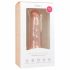 Easytoys - Saugnapfbasis, realistischer Dildo (15,5 cm) - Naturfarben 