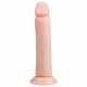 Easytoys - Saugnapf realistischer Dildo (20,5cm) - Naturfarbe 