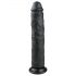 Easytoys - Dildo mit Saugnapf Extra Groß (28,5 cm) - Schwarz