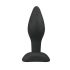 Easytoys - Silikon-Plug-Analdildo - klein (schwarz) 