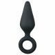 Easytoys Spitzer Plug S - Anal Dildo (schwarz) - klein 