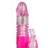 Easytoys - rotierende perlen, stoß, klitorisarm Vibrator (pink) 