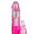 Easytoys - rotierende perlen, stoß, klitorisarm Vibrator (pink) 