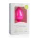 Easytoys Diamond - großer Anal-Dildo mit weißem Stein - pink 