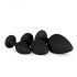 Easytoys Diamond - Anal Plug Set (Schwarz)