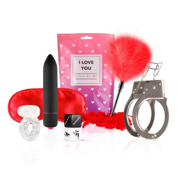 LoveBoxxx Ich liebe Dich - Vibrator-Set (7 Teile) 