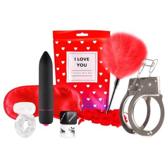 LoveBoxxx Ich liebe Dich - Vibrator-Set (7 Teile) 