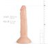 Real Fantasy Blane - realistischer Dildo - 20cm (natur) 