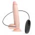 Real Fantasy Dwane - aufladbarer, realistischer Vibrator - 31cm (Naturfarben) 