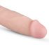 Real Fantasy Dwane - aufladbarer, realistischer Vibrator - 31cm (Naturfarben) 