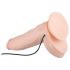 Real Fantasy Dwane - Akku, lebensechter Vibrator - 31 cm (natur)