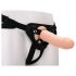 RealStuff Strap-On - realistischer, anbringbarer Dildo (naturfarben) 