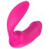 Vibes of Love Duo - Akkubetriebener, funkgesteuerter 2-in-1-Klitorisvibrator (Pink) 