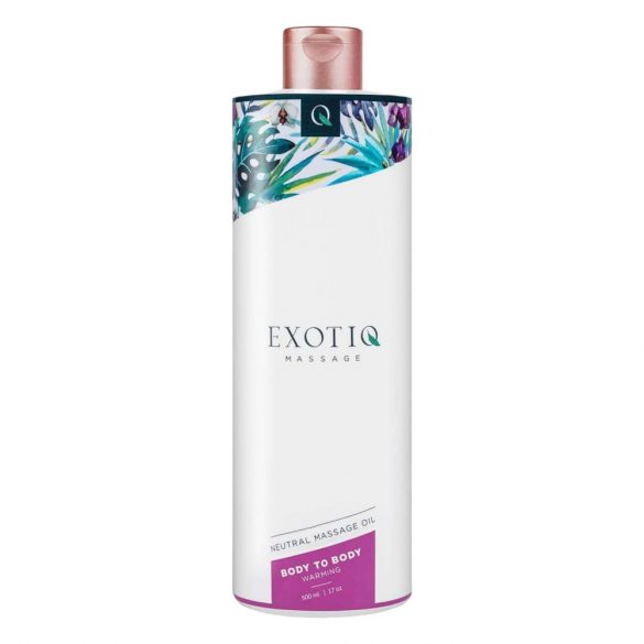 Exotiq Körper zu Körper - Wärmendes Massageöl (500ml) 