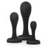 BUTTR Butt Kickers - Analdildo-Set - Schwarz (3-teilig) 