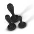 BUTTR Butt Kickers - Analdildo-Set - Schwarz (3-teilig) 