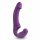 Easytoys - Akkubetriebener, strapless strap-on Vibrator (Lila) 