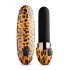 Panthra Asha - Akku-Lippenstiftvibrator (Leopard-Schwarz)