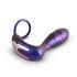 Hueman Black Hole - Analvibrator mit Penisring, lila (Fernbedienung)