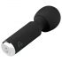 Easytoys Wunderstab - wiederaufladbarer Mini-Massage-Vibrator (Schwarz) 