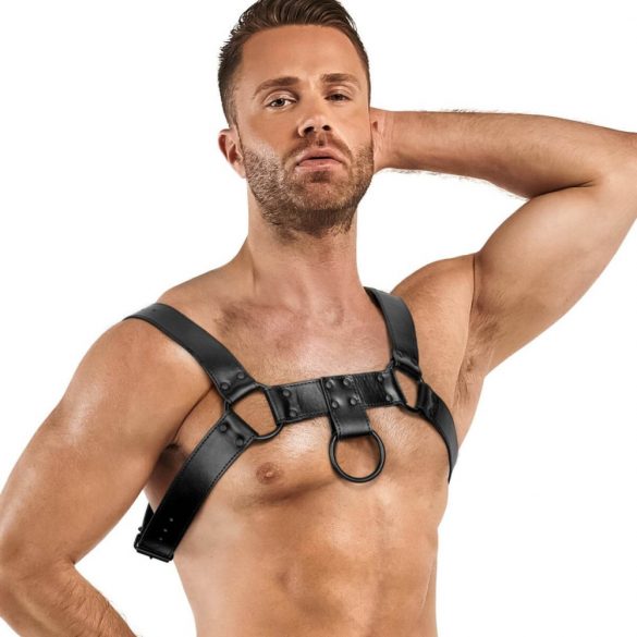 Schlafzimmer Fantasien Bruno - Oberkörper Harness (Schwarz) - S-XL 