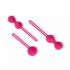 Easytoys LoveBalls - Beckenboden-Trainingsset - 3-teilig (Rosa) 