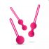 Easytoys LoveBalls - Beckenboden-Trainingsset - 3-teilig (Rosa) 