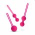 Easytoys LoveBalls - Beckenboden-Trainingsset - 3-teilig (Rosa) 