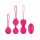 Easytoys LoveBalls - Vibrations-Liebeskugel-Set - 3-teilig (Rosa) 