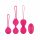 Easytoys LoveBalls - Vibrations-Liebeskugel-Set - 3-teilig (Rosa) 