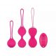 Easytoys LoveBalls - Vibrations-Liebeskugel-Set - 3-teilig (Rosa) 