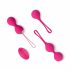 Easytoys LoveBalls - Vibrations-Liebeskugel-Set - 3-teilig (Rosa) 