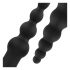 Easytoys - Wiederaufladbares Analdildo-Set - 4-teilig (schwarz) 