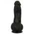 Easytoys - Naturgetreues Dildo mit Hoden - 12 cm (schwarz)