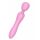 The Candy Shop Zauberstab - aufladbarer Massage-Vibrator (rosa) 