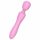 The Candy Shop Zauberstab - aufladbarer Massage-Vibrator (rosa) 